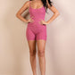 Ribbed Bodycon Romper