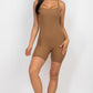 Ribbed Bodycon Romper