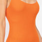 Ribbed Bodycon Romper
