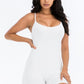 Ribbed Bodycon Romper