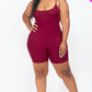Ribbed Bodycon Romper