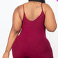 Ribbed Bodycon Romper