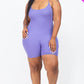 Ribbed Bodycon Romper