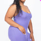 Ribbed Bodycon Romper