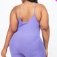 Ribbed Bodycon Romper