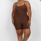Ribbed Bodycon Romper