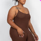 Ribbed Bodycon Romper