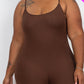 Ribbed Bodycon Romper