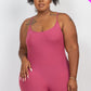 Ribbed Bodycon Romper
