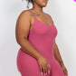 Ribbed Bodycon Romper