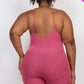 Ribbed Bodycon Romper