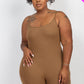 Ribbed Bodycon Romper