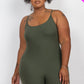 Ribbed Bodycon Romper