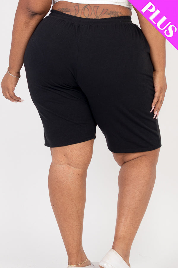 French Terry Bermuda Shorts