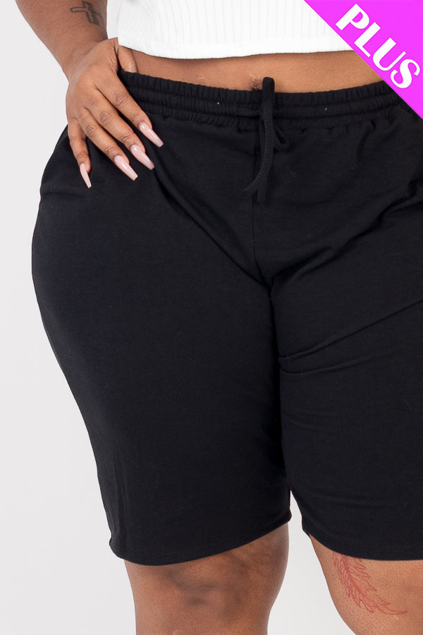 French Terry Bermuda Shorts