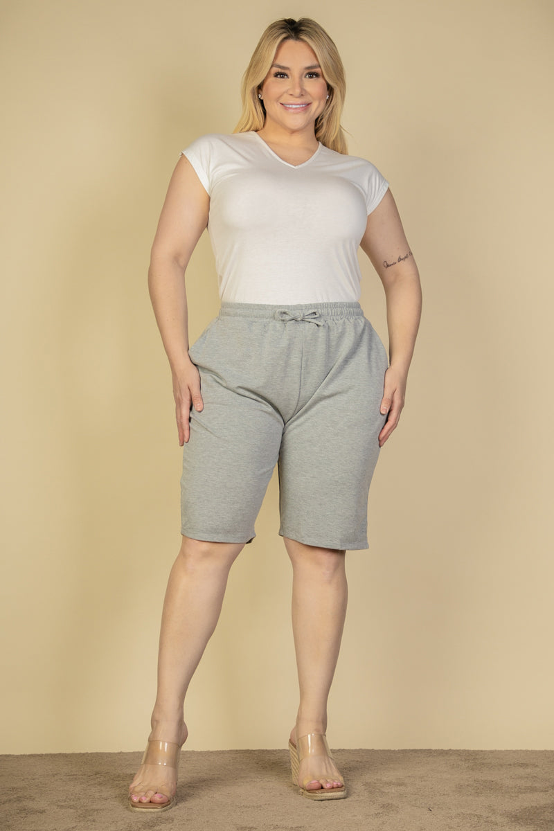 French Terry Bermuda Shorts