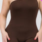 Solid Color One Shoulder Jumpsuit