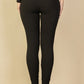 Ribbed Tie Front Leggings