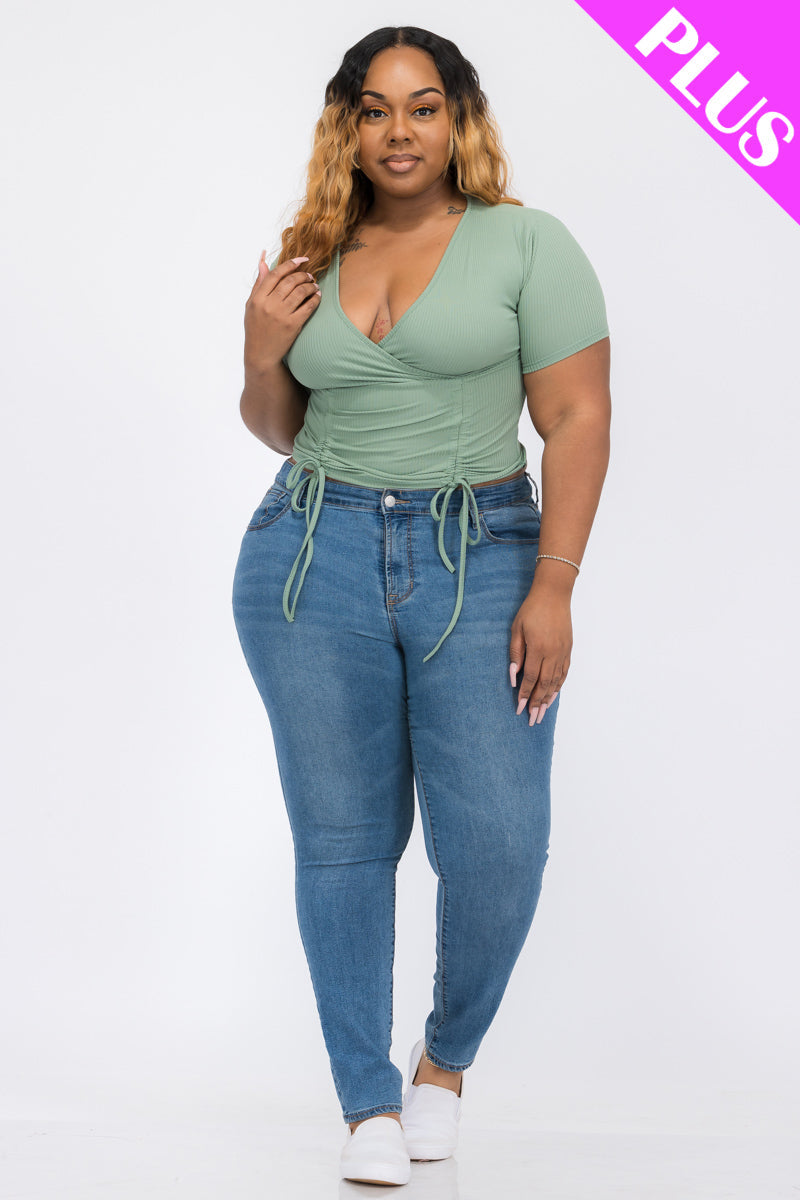 “Serenity” Surplice Top