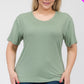Plus Size Basic Short Sleeve T-shirt