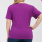 Plus Size Basic Short Sleeve T-shirt