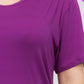 Plus Size Basic Short Sleeve T-shirt