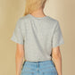 French Terry Toggle Drawstring Crop Top