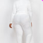 Ribbed Mock Neck Long Sleeve Top & Leggings Set