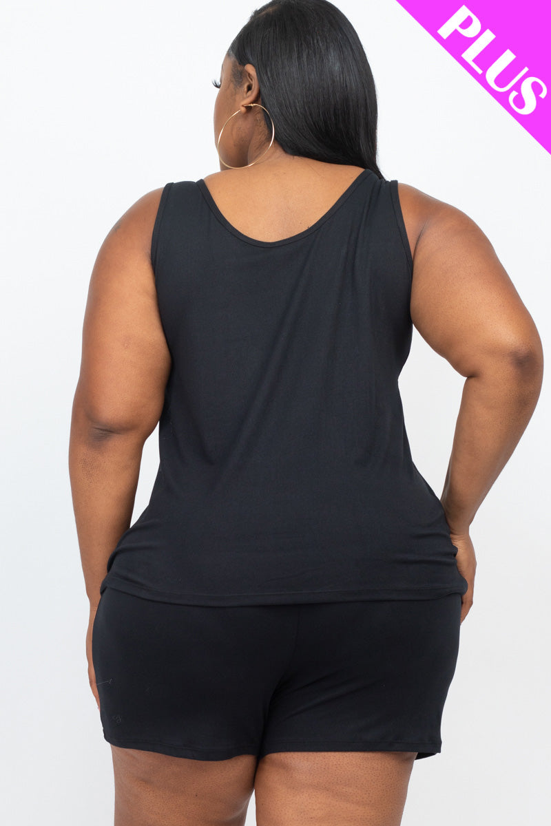 Comfy Tank Top & Shorts Set