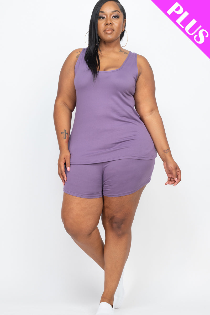 Comfy Tank Top & Shorts Set