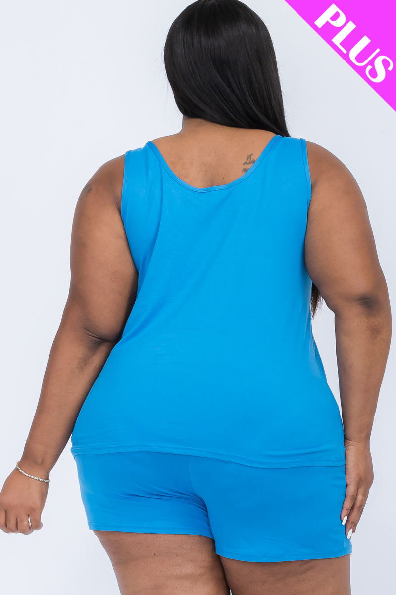 Comfy Tank Top & Shorts Set