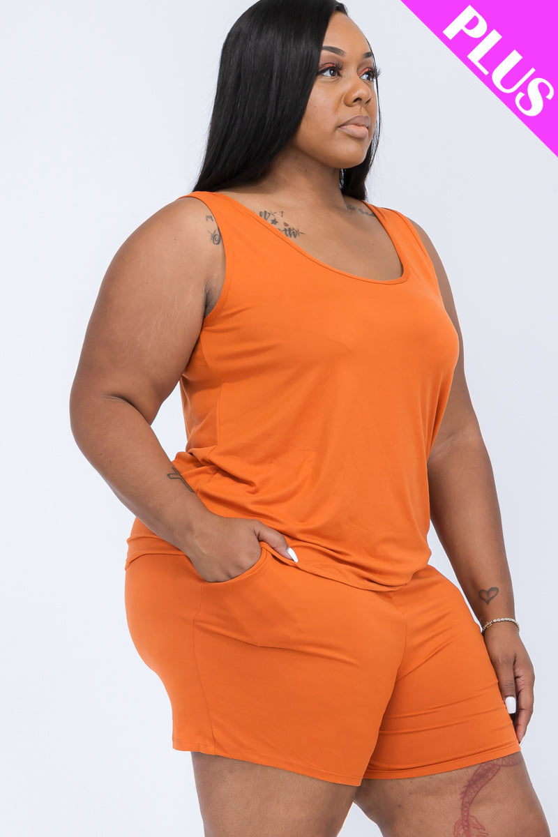 Comfy Tank Top & Shorts Set