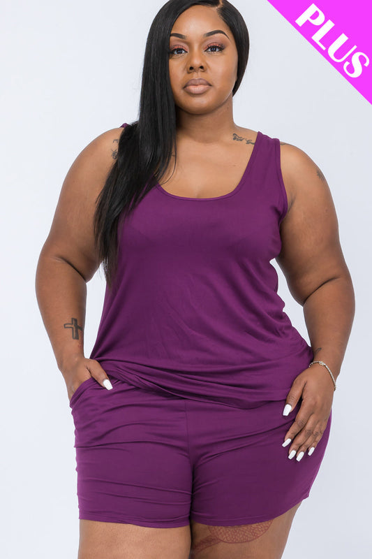 Comfy Tank Top & Shorts Set
