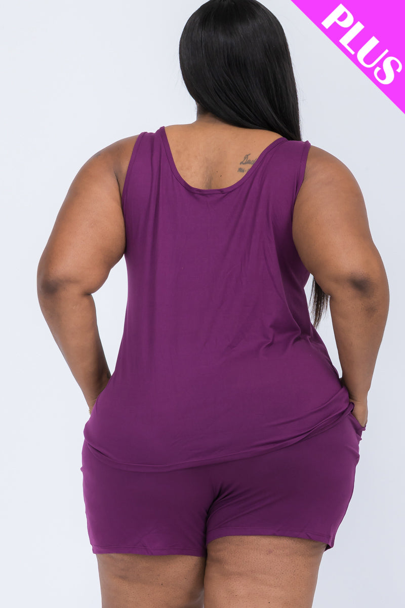 Comfy Tank Top & Shorts Set
