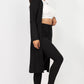 Ribbed Long Cardigan & Leggings Set