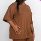 Loose Fit Top&Biker Shorts Set
