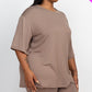 Loose Fit Top&Biker Shorts Set