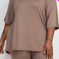 Loose Fit Top&Biker Shorts Set