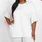 Loose Fit Top&Biker Shorts Set