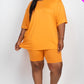 Loose Fit Top&Biker Shorts Set