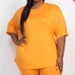 Loose Fit Top&Biker Shorts Set