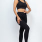 Ribbed Crop Top & Leggings Set