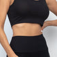Ribbed Crop Top & Leggings Set
