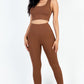 Ribbed Crop Top & Leggings Set