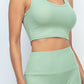 Ribbed Crop Top & Leggings Set