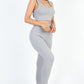 Ribbed Crop Top & Leggings Set