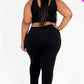 French Terry Cropped Tank Top & Joggers Set