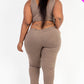French Terry Cropped Tank Top & Joggers Set