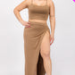 “Thicky Vicky” Crop Cami & Maxi Skirt Set
