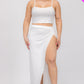 “Thicky Vicky” Crop Cami & Maxi Skirt Set